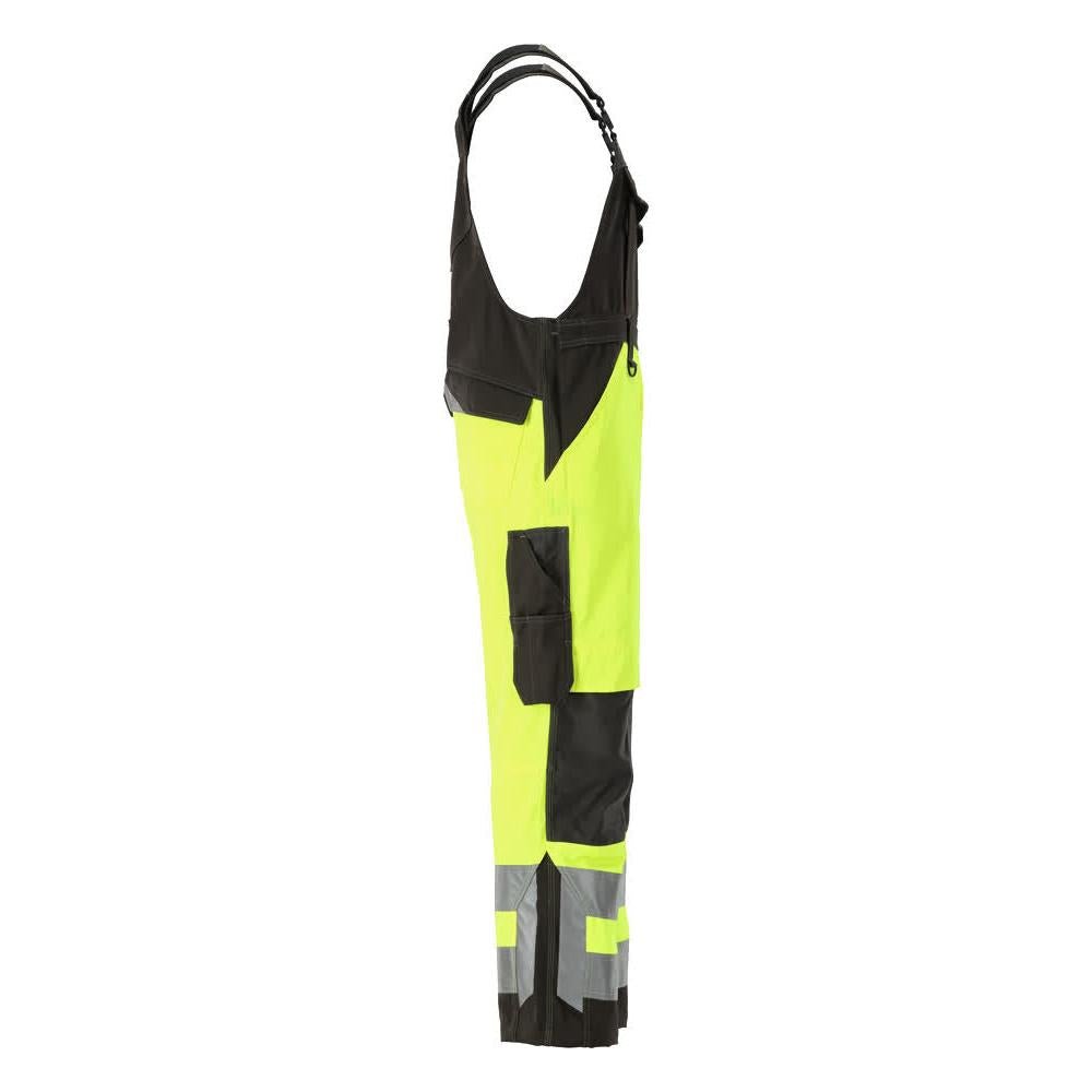 Macacão MASCOT® Newcastle, amarelo de alta visibilidade/antracite escuro