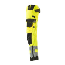 Calças MASCOT® Kendal, alta visibilidade amarelo/preto