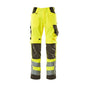 Calças MASCOT® Kendal, amarelo de alta visibilidade/antracite escuro