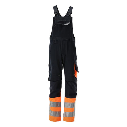 Macacão MASCOT® Sunderland, preto azul/laranja de alta visibilidade
