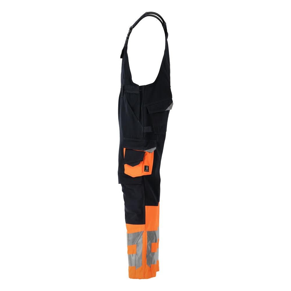 Macacão MASCOT® Sunderland, preto azul/laranja de alta visibilidade