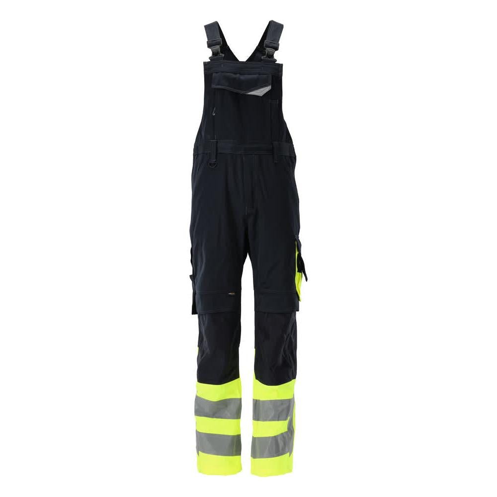 Macacão MASCOT® Sunderland, preto azul/amarelo de alta visibilidade