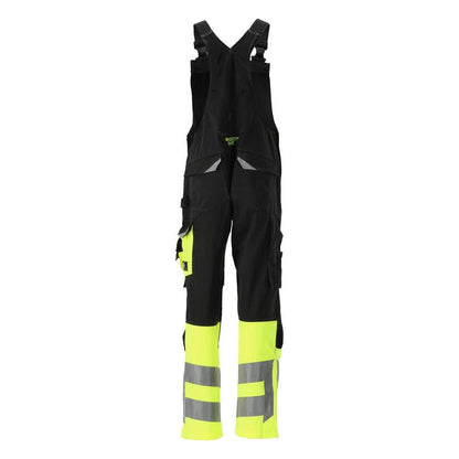 Macacão MASCOT® Sunderland, preto/amarelo de alta visibilidade