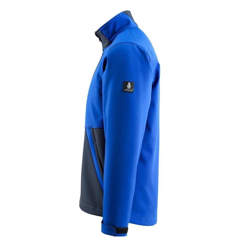 Jaqueta MASCOT® Finley Soft Shell, azul milho/azul preto