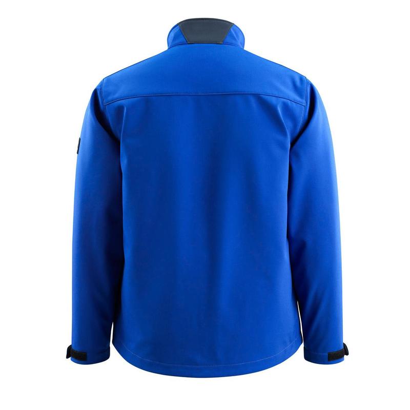 Jaqueta MASCOT® Finley Soft Shell, azul milho/azul preto