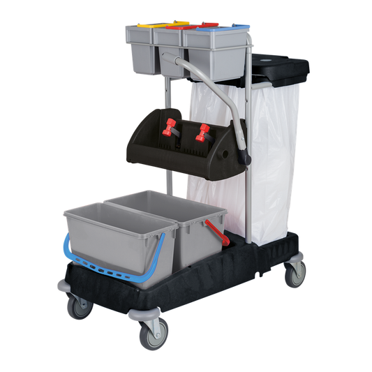 Carrinho de limpeza Numatic ProCar 1A Preto | Pacote (1 peça)