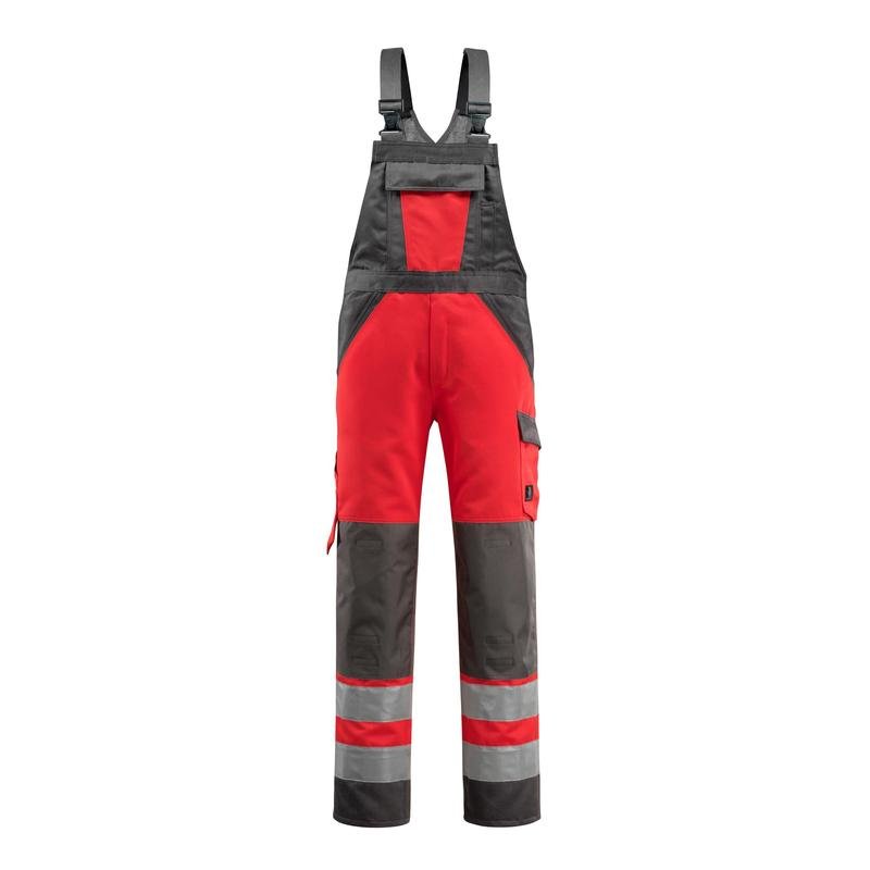 Macacão MASCOT® Gosford, vermelho de alta visibilidade/antracite escuro