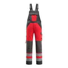 Macacão MASCOT® Gosford, vermelho de alta visibilidade/antracite escuro