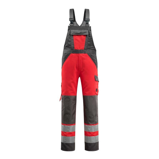 Macacão MASCOT® Gosford, vermelho de alta visibilidade/antracite escuro