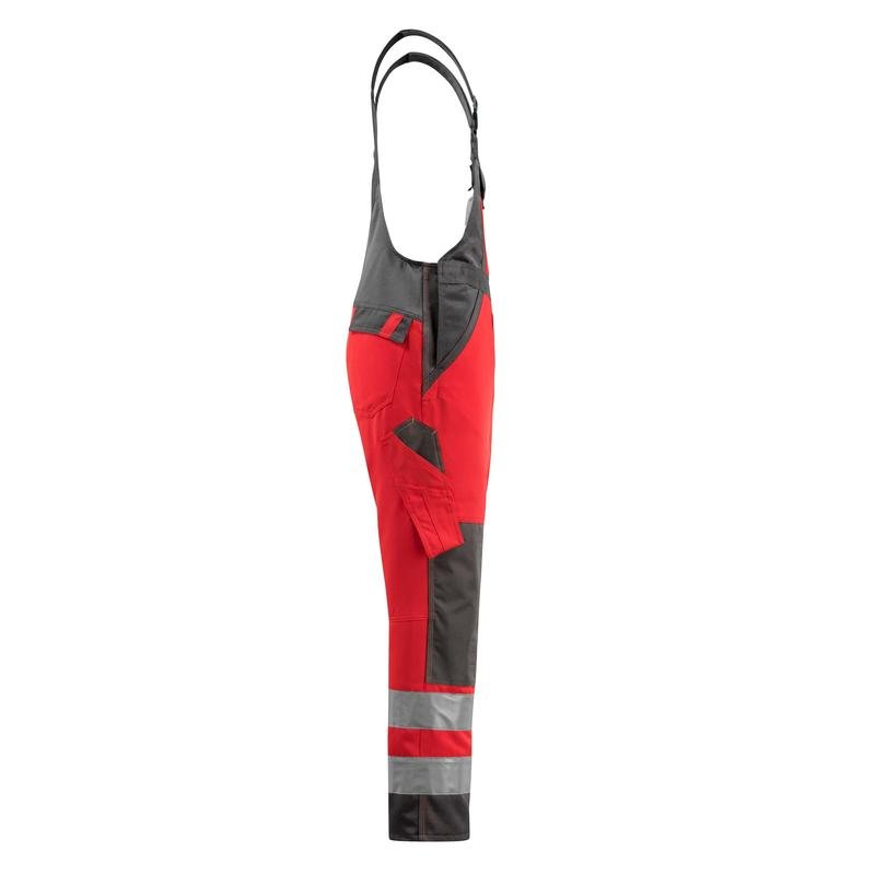 Macacão MASCOT® Gosford, vermelho de alta visibilidade/antracite escuro