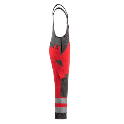 Macacão MASCOT® Gosford, vermelho de alta visibilidade/antracite escuro