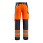 Calça MASCOT® Maitland, alta visibilidade laranja/preto-azul