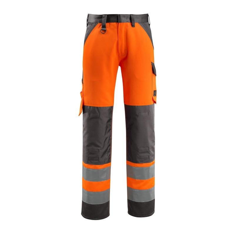Calças MASCOT® Maitland, laranja de alta visibilidade/antracite escuro