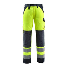 Calça MASCOT® Maitland, alta visibilidade amarelo/preto-azul