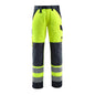 Calça MASCOT® Maitland, alta visibilidade amarelo/preto-azul