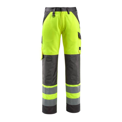 Calças MASCOT® Maitland, amarelo de alta visibilidade/antracite escuro