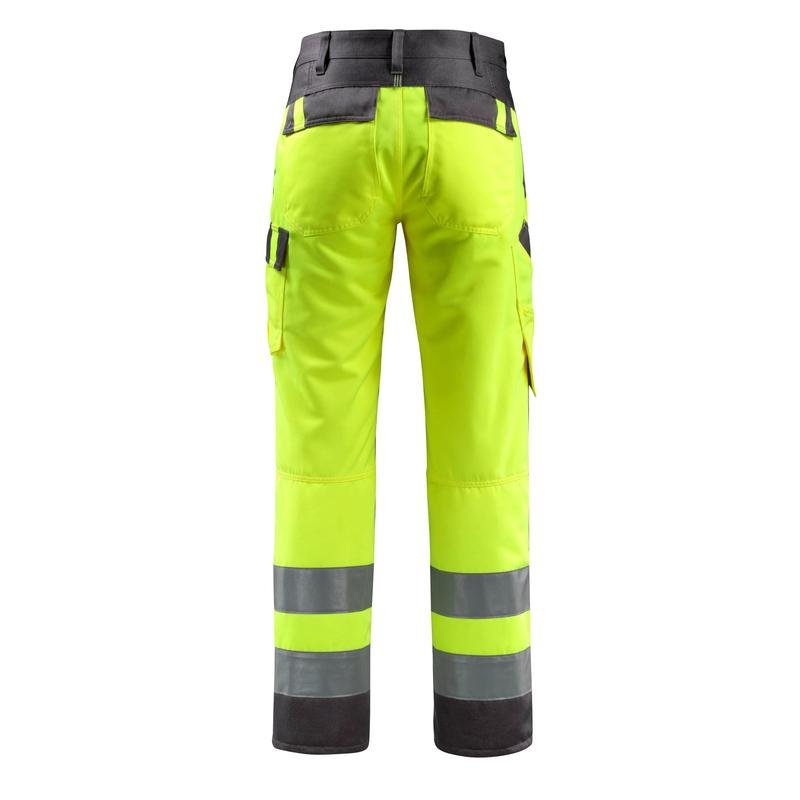 Calças MASCOT® Maitland, amarelo de alta visibilidade/antracite escuro