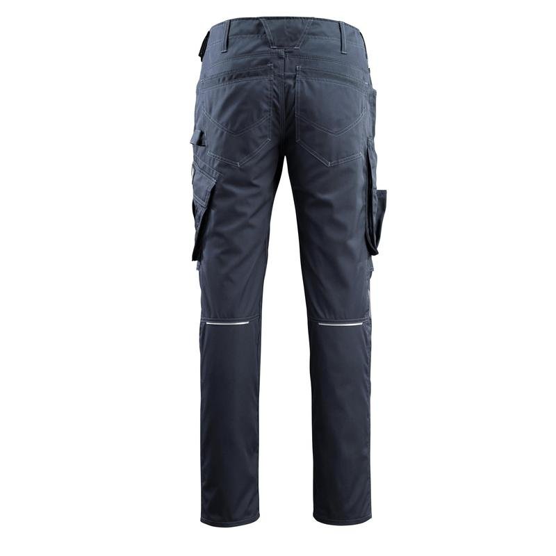 Calça MASCOT® Lemberg tamanho 76C46, preto-azul | Pacote (1 peça)