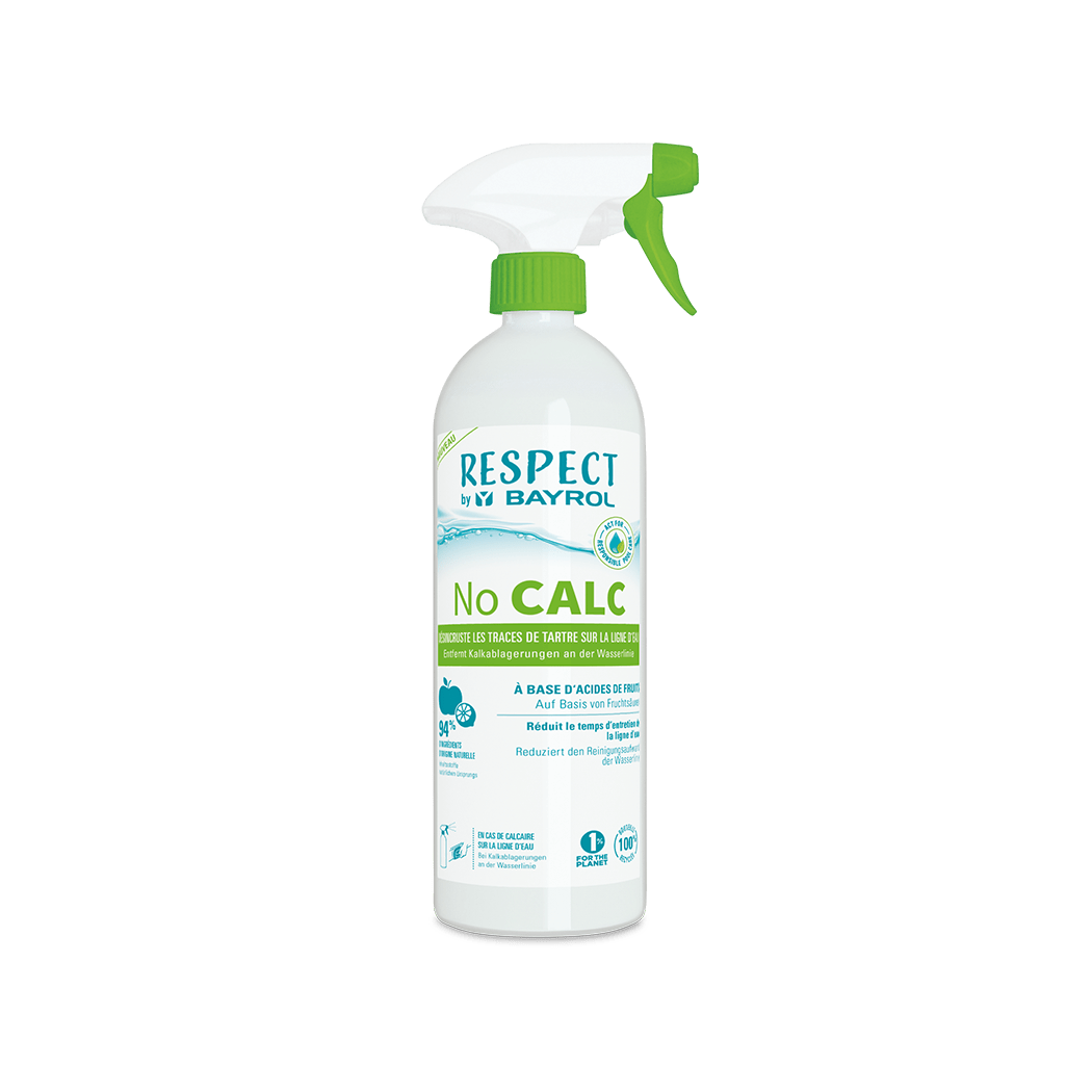 BAYROL No CALC removedor de calcário altamente eficaz contra calcário persistente | Frasco de spray (1 unidade) 