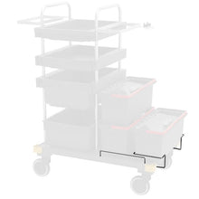 Suporte VERMOP p/ Caixa 10 L (Conjunto) L-Placa, 49 x 42 x 13 cm | 1 Peça 