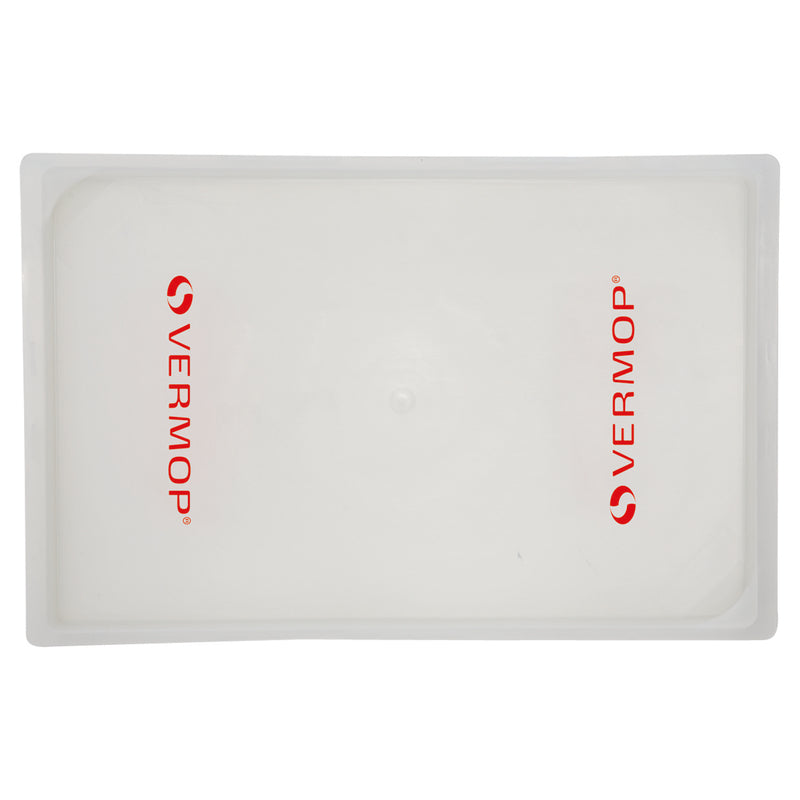 Tampa VERMOP para caixas com lacre, 50 x 32 x 3 cm