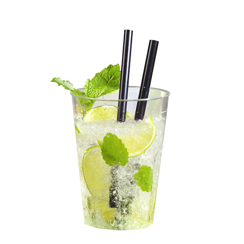 Os 20 copos Starpak para Caipirinha em material PS transparente (0,3 l, Ø 8 cm, 11 cm de altura) são ideais para festas e eventos – perfeitos para gelo picado, limões e hortelã. O conjunto inclui 20 copos empilháveis em filme retrátil.