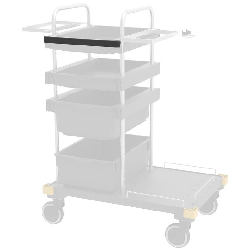 Estabilizador VERMOP liso para 2 barras, 42 x 6 x 3 cm