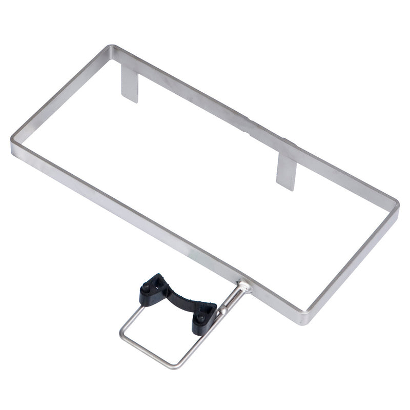 Suporte VERMOP para centro químico com suporte de alça na travessa, 34 x 27 x 9 cm