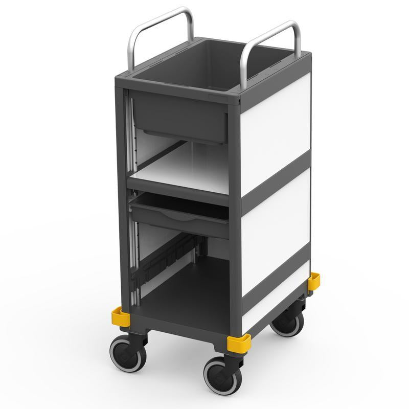 VERMOP Equipe Minibar pequeno relançamento amarelo, 46 x 56 x 112 cm | 1 peça 