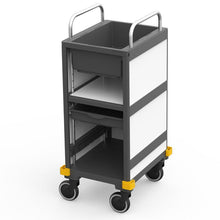 VERMOP Equipe minibar pequeno relançamento amarelo, 46 ​​x 56 x 112 cm