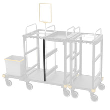 Faixa intermediária VERMOP, antracite 735mm, 74 x 4 x 2 cm