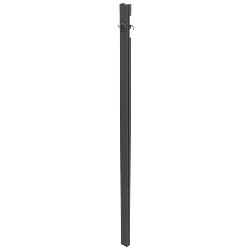VERMOP barra intermediária com fechadura incl. EPL, 74 x 13 x 3 cm | 1 peça 