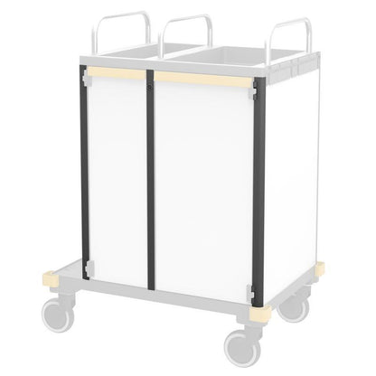VERMOP barra intermediária com fechadura incl. EPL, 74 x 13 x 3 cm | 1 peça 