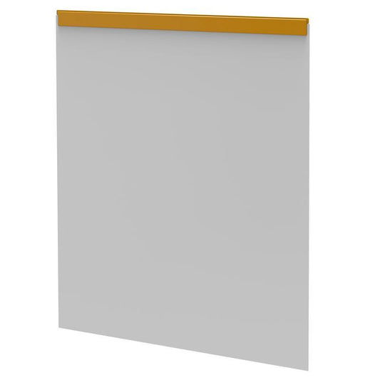 Painel traseiro VERMOP H+ Toolbox Platinum Branco, 738 x 48 cm