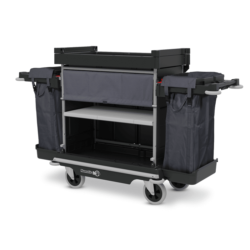 Carrinho de hotel Numatic NKU32R-FF incl. 2 sacos de roupa suja de 100 litros | Pacote (1 peça)