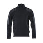 Camisola de malha com reforços, camisola de malha de lã