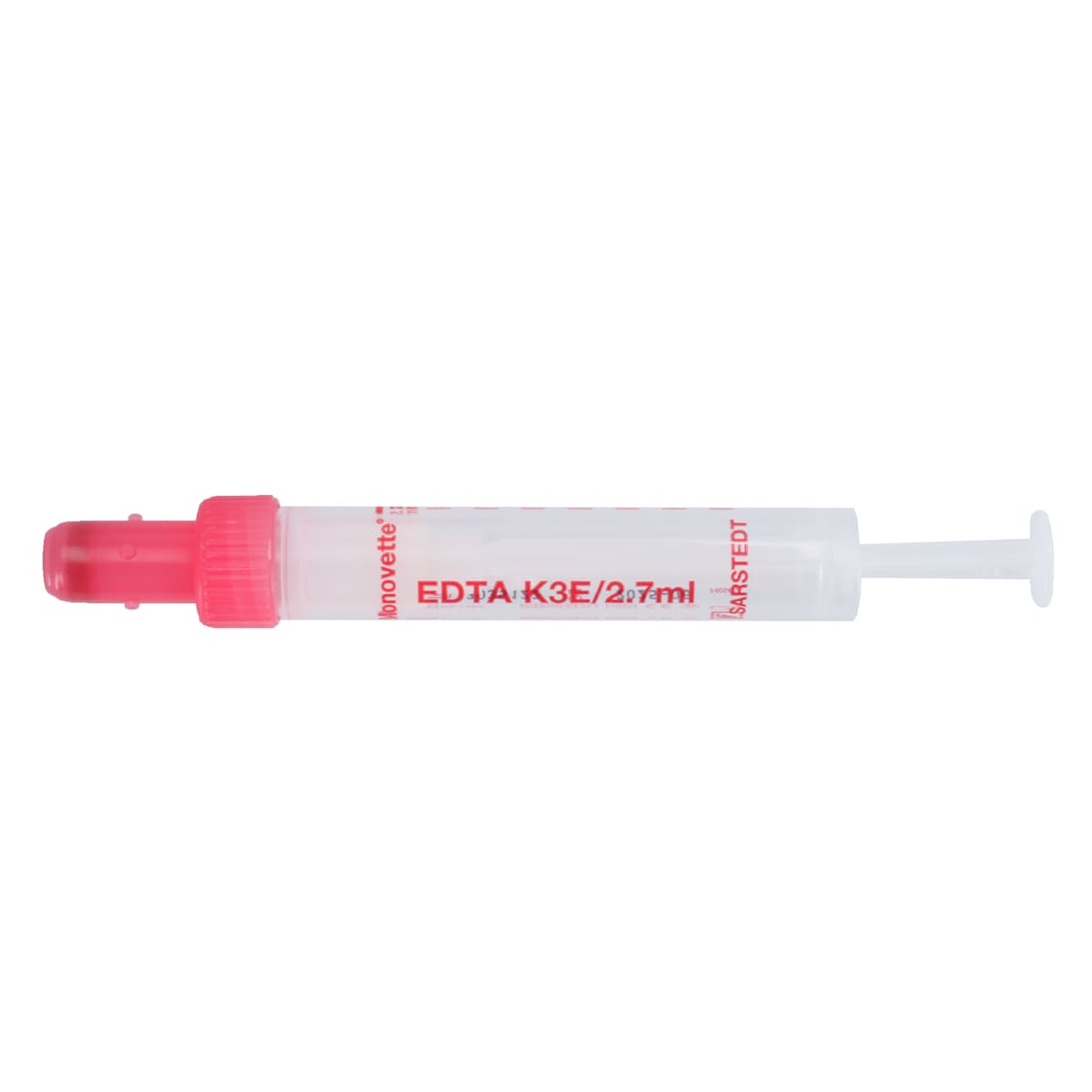 S-Monovettes, com etiqueta de papel, tampa violeta, 2,7ml hematologia potássio/EDTA | Pacote (500 peças)