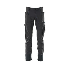 Calças, ULTIMATE STRETCH, calças leves, preto-azul