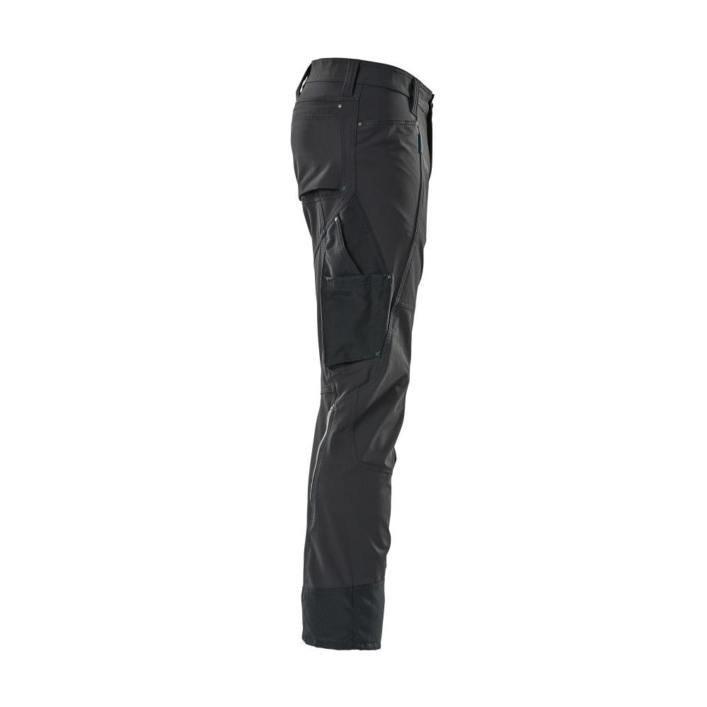 Calças, ULTIMATE STRETCH, calças leves, preto-azul