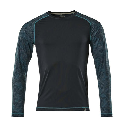 T-shirt, manga comprida, absorvente de humidade. Camiseta