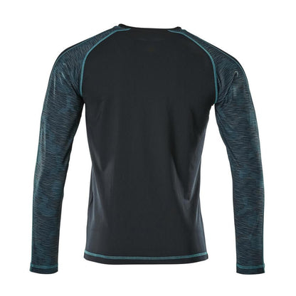 T-shirt, manga comprida, absorvente de humidade. Camiseta