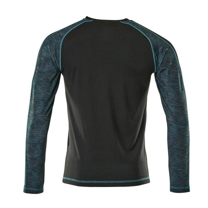 T-shirt, manga comprida, absorvente de humidade. Camiseta