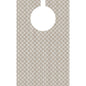 O babete Dunisoft 40x65 cm - Grubben da Duni GmbH é um babete xadrez bege-branco com uma grande abertura superior redonda, tornando-o ideal como babete absorvente para instituições de cuidados. Embalagem com 50 unidades, de alta qualidade e prático.
