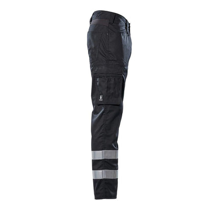 Calças, bolsos nas coxas, calças de serviço leves