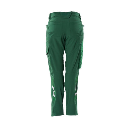 Calças femininas, DIAMOND, bolsos nos joelhos, calças elásticas