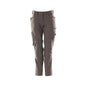 Calças femininas, DIAMOND, bolsos nos joelhos, calças elásticas