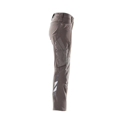Calças femininas, DIAMOND, bolsos nos joelhos, calças elásticas