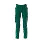 Calças, bolsos nos joelhos, calças ULTIMATE STRETCH, verdes
