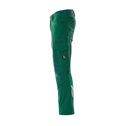 Calças, bolsos nos joelhos, calças ULTIMATE STRETCH, verdes