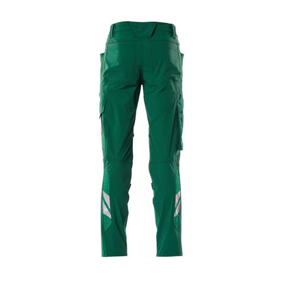 Calças, bolsos nos joelhos, calças ULTIMATE STRETCH, verdes